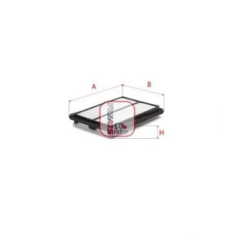 Фільтр повітряний RENAULT Koleos \'\'2.0dCi \'\'16>> SOFIMA S3D11A