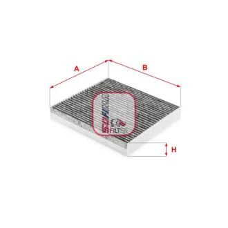 Фильтр салона Land Rover 16-/Range Rover/Lexus ES/RX 12-/Toyota Camry/Corolla/Rav4 06- (угольный) SOFIMA S4266CA