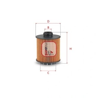 Фільтр масляний SOFIMA S 5288 PE