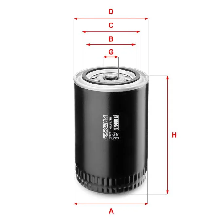 Фільтр оливи SOFIMA S 9400 R (фото 1)