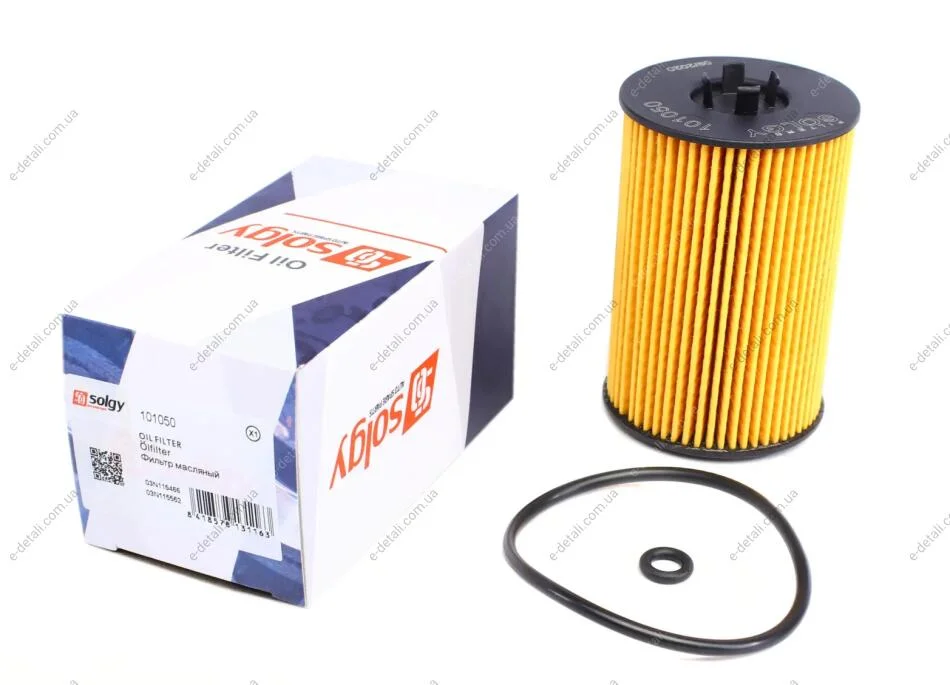 Фильтр масляный VW Passat/Caddy/T5 1.6/2.0TDI 14- Solgy 101050 (фото 1)