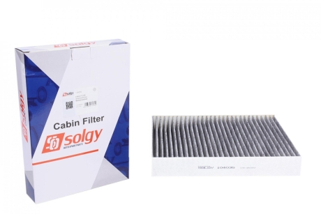Фильтр салона Renault Trafic III 14- (угольный) Solgy 104035