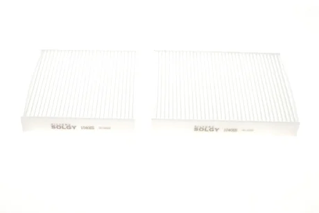 Фильтр салона Citroen C3/Peugeot 207/208 09- (к-кт 2 шт) Solgy 104065