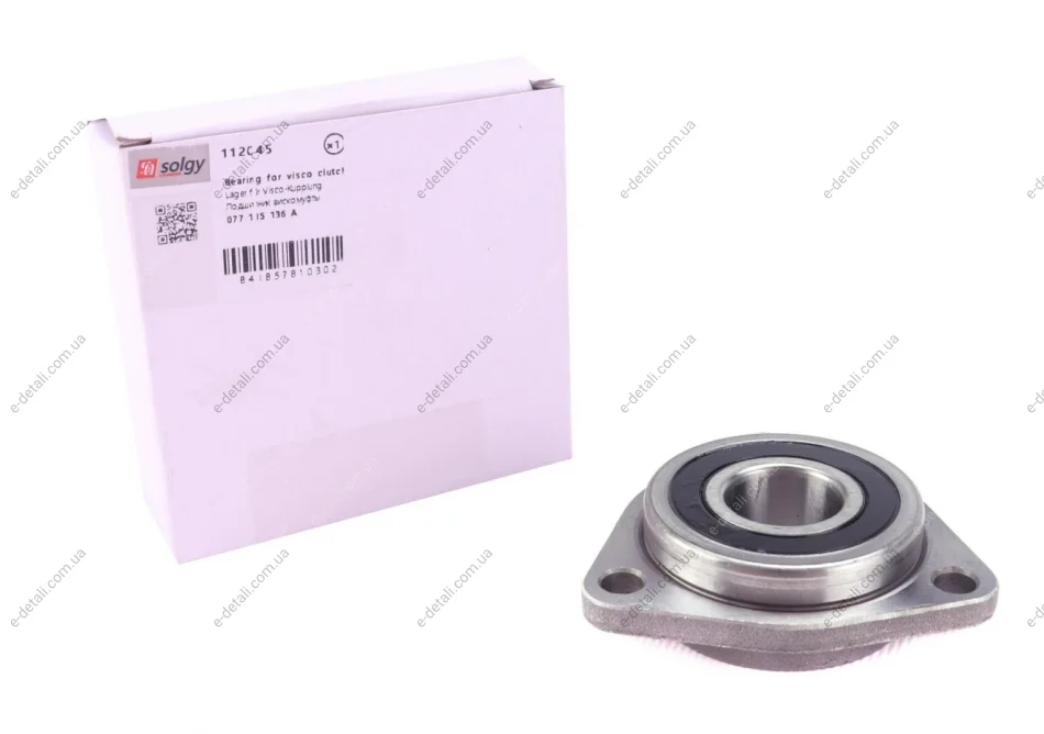 Подшипник вискомуфты VW LT/Crafter 2.5TDI Solgy 112045 (фото 1)