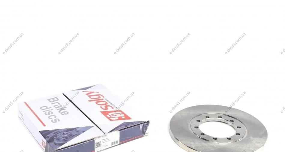 Диск тормозной (задний) Ford Transit V347 06- (280х16) Solgy 208055 (фото 1)