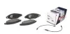 Колодки тормозные (передние) Renault Kangoo 98- (Bosch) Solgy 209022 (фото 1)