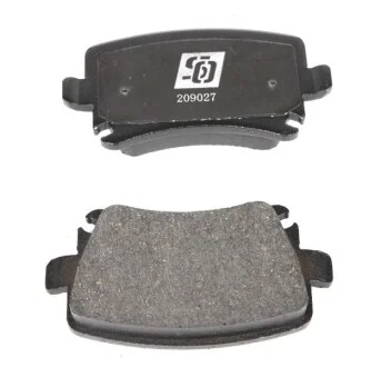 Колодки гальмівні (задні) VW Caddy 03- Solgy 209027
