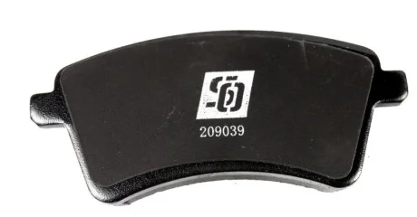 Колодки гальмівні (передні) Renault Kangoo 08- Solgy 209039