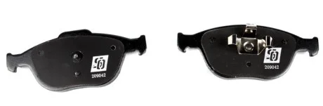 Колодки гальмівні (передні) Ford Connect 02- Solgy 209042