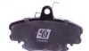 Колодки тормозные (передние) Dacia Logan 04-/Renault Symbol/Clio/Megane/Peugeot 309 (с датчиком) Solgy 209059 (фото 5)