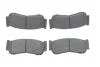 Колодки тормозные (задние) Hyundai H-1 97-07/Santa Fe 05-15 Solgy 209158 (фото 1)