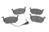 Колодки тормозные (передние) Audi A3/Seat Leon/Skoda Octavia IV/V/VW Golf VII 12- (+датчик) Solgy 209213 (фото 1)