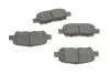 Колодки тормозные (задние) Nissan Juke/Leaf/Cube 10-/Murano/Teana 08-14/X-Trail/Tiida/Pulsar 13- Solgy 209257 (фото 1)