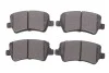 Колодки тормозные (задние) Ford Galaxy/S-Max 06-15/Volvo S60/S80/V60/V70/XC60/XC70 08-/Land Rover 11 Solgy 209283 (фото 1)