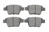 Колодки тормозные (задние) Citroen C4 04-11/Peugeot 207 06-13/307 00-12 Solgy 209297 (фото 1)