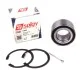 Підшипник маточини (передньої) Opel Vectra (39x74x39) (к-кт) Solgy 216063 (фото 3)