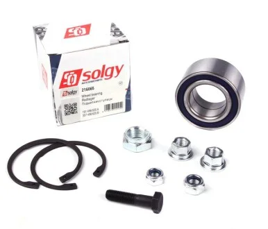 Підшипник маточини (передньої) VW Caddy II -04 (40x72x37) (к-кт) Solgy 216065