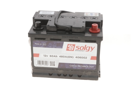 Стартерна батарея (акумулятор) Solgy 406002 (фото 1)