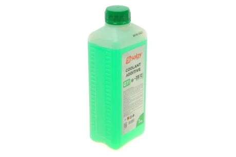 Антифриз (зеленый) G11 (1kg) (-35°) (готовый к применению) Solgy 503004
