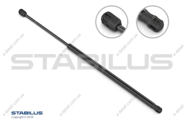 Амортизатор багажника, F=350N, L=52.55см, H=21.5см STABILUS 7266HZ (фото 1)
