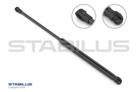 Пружина газова AUDI 80 08/92-07/95 STABILUS 8127KE