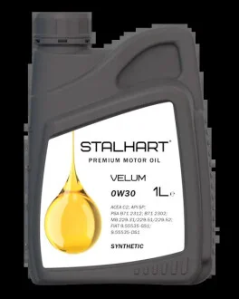 Олива моторна STALHART VELUM 0W-30 1L Stalhart 745223