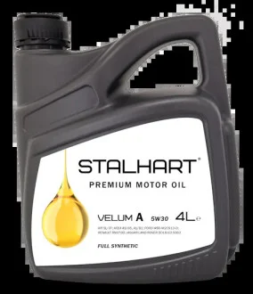 Олива моторна STALHART VELUM A 5W-30 4L Stalhart 745238