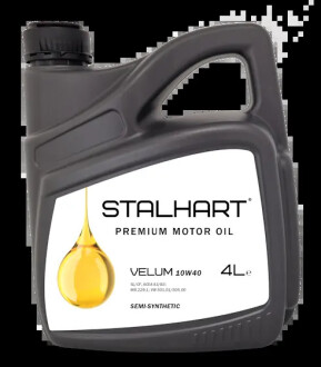 Олива моторна VELUM 10W-40 4L Stalhart 745322