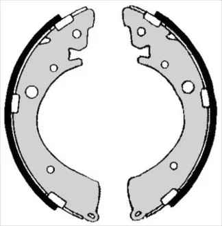 Тормозные колодки барабанные STARLINE BC 05360