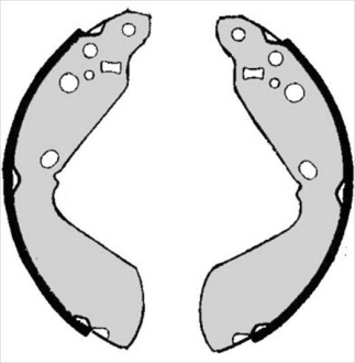 Гальмівні колодки барабанні STARLINE BC 06890