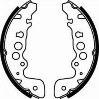 Тормозные колодки барабанные STARLINE BC 07470