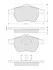 Тормозные колодки дисковые STARLINE BD S007S (фото 2)