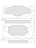 Тормозные колодки дисковые STARLINE BD S027 (фото 1)