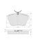 Тормозные колодки дисковые STARLINE BD S104 (фото 1)