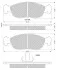 Тормозные колодки дисковые STARLINE BD S106 (фото 1)