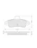Тормозные колодки дисковые STARLINE BD S111 (фото 1)
