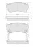 Тормозные колодки дисковые STARLINE BD S139 (фото 1)