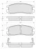 Тормозные колодки дисковые STARLINE BD S230 (фото 1)