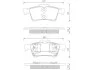 Тормозные колодки VECTRA C STARLINE BD S253 (фото 2)