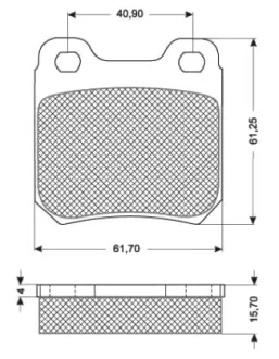Тормозные колодки дисковые STARLINE BD S276