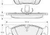 Гальмівні колодки дискові STARLINE BD S314 (фото 1)