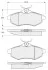 Тормозные колодки дисковые STARLINE BD S319 (фото 1)