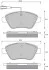 Тормозные колодки дисковые STARLINE BD S361 (фото 1)