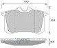 Тормозные колодки дисковые STARLINE BD S376 (фото 1)