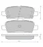 Тормозные колодки дисковые STARLINE BD S418 (фото 1)
