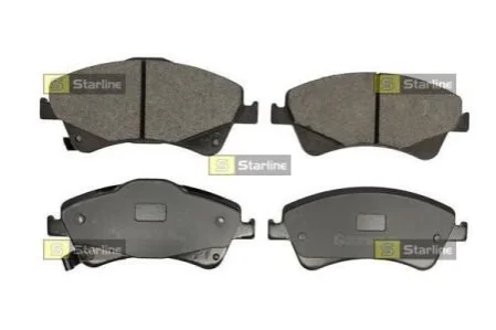 Гальмівні колодки дискові STARLINE BD S551 (фото 1)