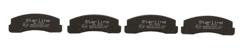 Гальмівні колодки дискові STARLINE BD S554 (фото 1)