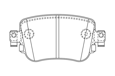 Тормозные колодки дисковые STARLINE BD S916