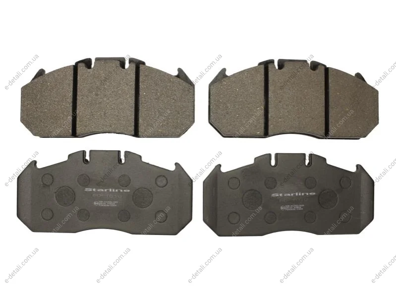 КМП тормозных колодок STARLINE BD T010 (фото 1)