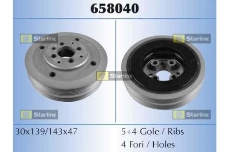 Шкив ремня STARLINE RS 658040